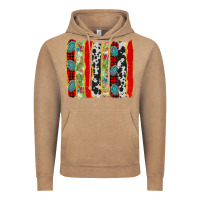 Vintage Coffee christmas brushstroke Vintage Hoodie - AdoDesignShop