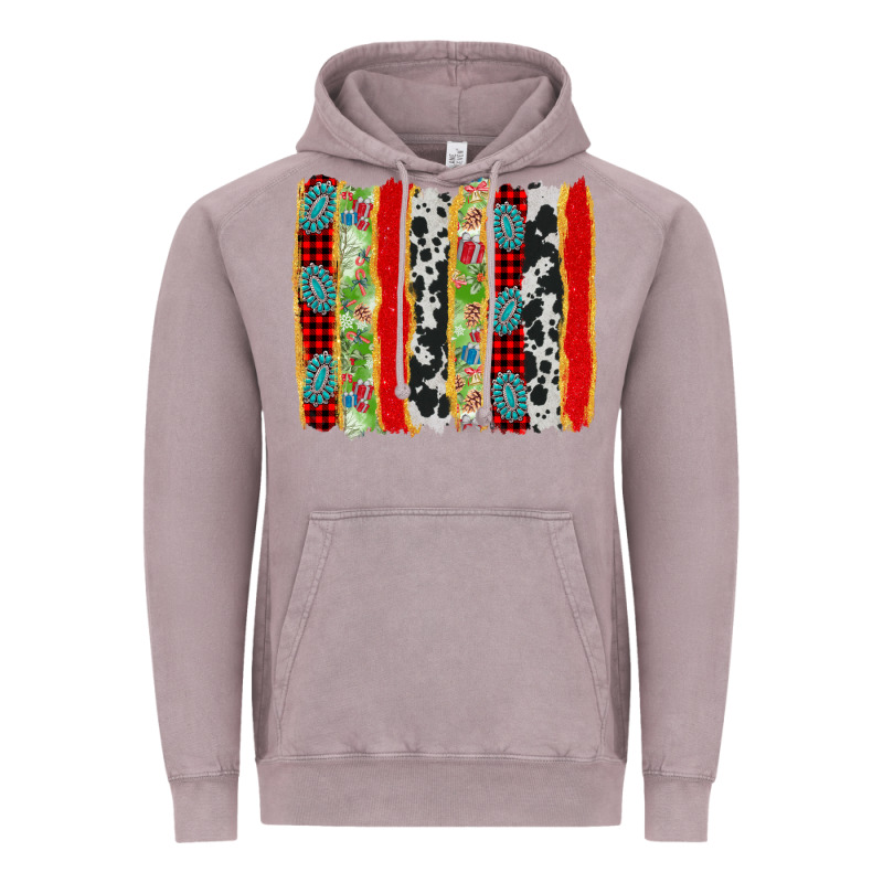 Christmas Brushstroke Vintage Hoodie by AdoDesignShop | Teevron