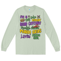 Matcha i'm a king cake eatin' mardi gras lovin' kinda gir Long Sleeve Tee - MaliasSmallBusiness