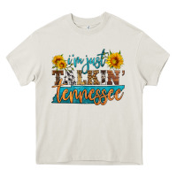 Cream i'm just talking tennessee Heavy Core Tee - HRA Design Shop