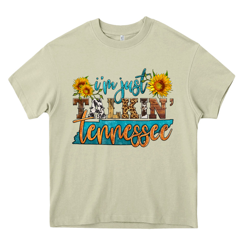 I'm Just Talking Tennessee Heavy Core Tee by HRA Design Shop | Teevron