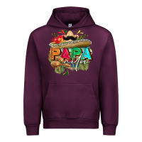 Mauve Wine Papacita Urban Hoodie - FaDigitalArtStudio