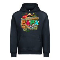Navy Papacita Urban Hoodie - FaDigitalArtStudio