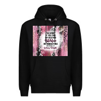 Black i'm sorry if you find my resting bitchface intimid Premium Hoodie - TumblerDesignByShophia