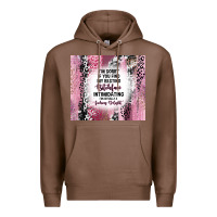 Chestnut i'm sorry if you find my resting bitchface intimid Premium Hoodie - TumblerDesignByShophia