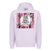 Lilac i'm sorry if you find my resting bitchface intimid Premium Hoodie - TumblerDesignByShophia