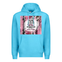 Ocean Blue i'm sorry if you find my resting bitchface intimid Premium Hoodie - TumblerDesignByShophia