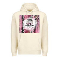 Sandshell i'm sorry if you find my resting bitchface intimid Premium Hoodie - TumblerDesignByShophia