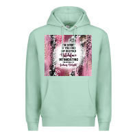 Seafoam i'm sorry if you find my resting bitchface intimid Premium Hoodie - TumblerDesignByShophia