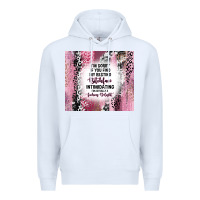 White i'm sorry if you find my resting bitchface intimid Premium Hoodie - TumblerDesignByShophia