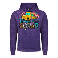 Cloud Purple transportation squad school bus Vintage Hoodie - Jasminsmagicworld