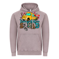 Vintage Zinc transportation squad school bus Vintage Hoodie - Jasminsmagicworld