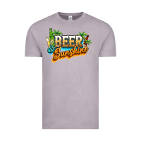 Vintage Zinc Beer and sunshine Vintage Tee - NancyCooperArtShop