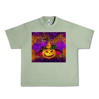 Oil Green halloween jack o'lantern tumbler Urban Heavy Tee - Jasminsmagicworld