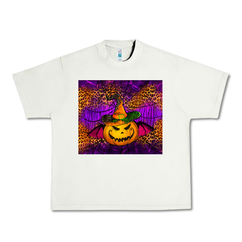 Halloween Jack O'lantern Tumbler Urban Heavy Tee by Jasminsmagicworld | Teevron