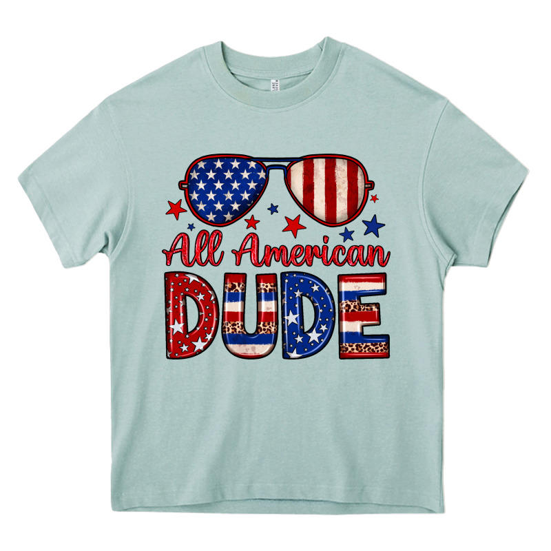 All American Dude Heavy Core Tee by Neo Western | Teevron