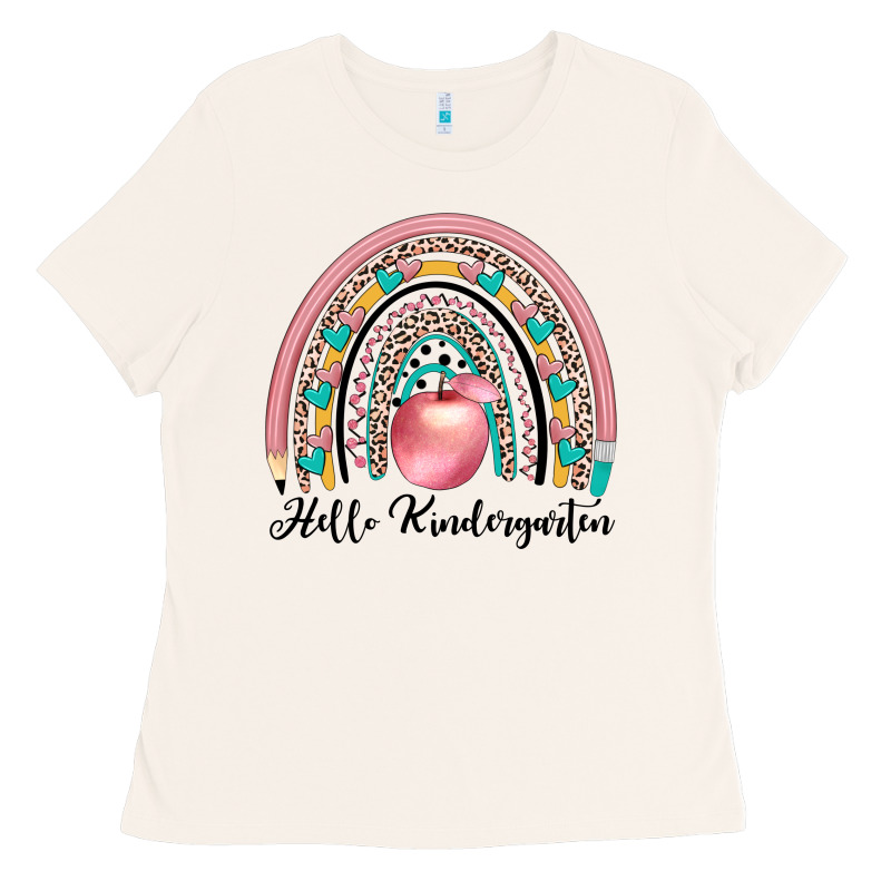 Hello Kindergarten Ladies Tee by JahusDesignShop | Teevron