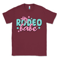 Burgundy rodeo babe Classic Tee - MaliasSmallBusiness