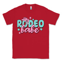 Red rodeo babe Classic Tee - MaliasSmallBusiness