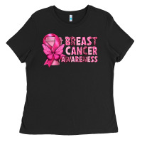 Black Breast Cancer Awareness with Coffee Cup Ladies Tee - texasbilliewilder