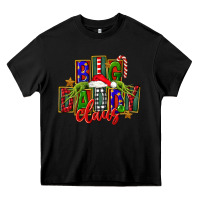 Black Christmas big daddy claus Heavy Core Tee - FaDigitalArtStudio