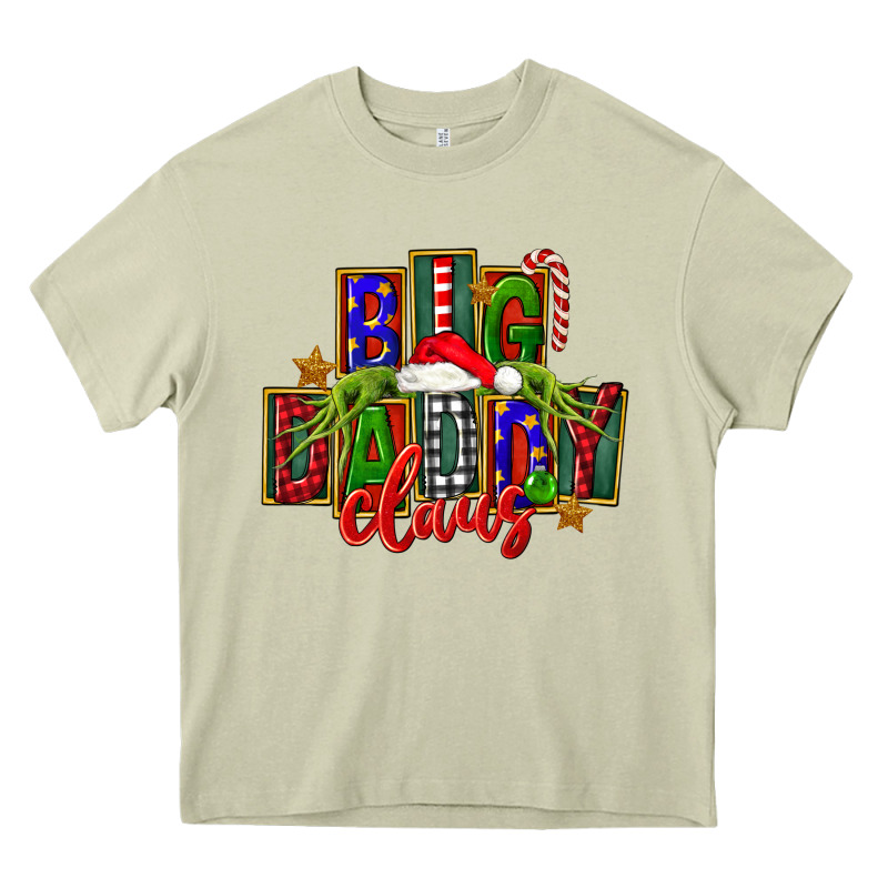 Christmas Big Daddy Claus Heavy Core Tee by FaDigitalArtStudio | Teevron