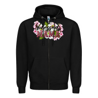 Black Blessed Mama Zipper Hoodie - LillyAllenDesigns