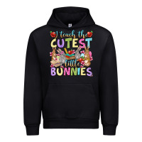 Black Easter Day I teach the cutest little bunnies Urban Hoodie - OliviaCreatesArt