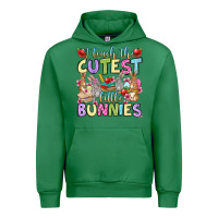 Emerald Easter Day I teach the cutest little bunnies Urban Hoodie - OliviaCreatesArt