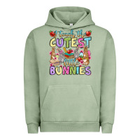 Pigment Oil Green Easter Day I teach the cutest little bunnies Urban Hoodie - OliviaCreatesArt