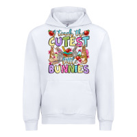 White Easter Day I teach the cutest little bunnies Urban Hoodie - OliviaCreatesArt