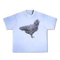 Grape Ice Ameraucana Chicken Urban Heavy Tee - LillyAllenDesigns