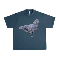 Midnight Navy Ameraucana Chicken Urban Heavy Tee - LillyAllenDesigns
