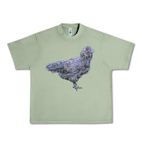 Oil Green Ameraucana Chicken Urban Heavy Tee - LillyAllenDesigns