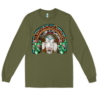 Army Green simmental  rainbow Long Sleeve Tee - JahusDesignShop