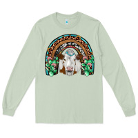 Matcha simmental  rainbow Long Sleeve Tee - JahusDesignShop