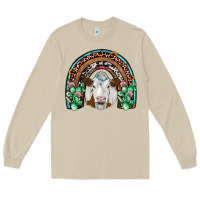 Mushroom simmental  rainbow Long Sleeve Tee - JahusDesignShop