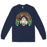 Navy simmental  rainbow Long Sleeve Tee - JahusDesignShop