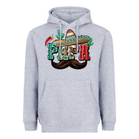 Heather Grey Mexican Papa Heavyweight Hoodie - texasbilliewilder
