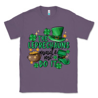 Lavender the leprechauns made me do it Classic Tee - MaliasSmallBusiness