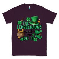 Plum the leprechauns made me do it Classic Tee - MaliasSmallBusiness
