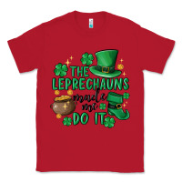 Red the leprechauns made me do it Classic Tee - MaliasSmallBusiness