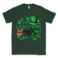 Sports Green the leprechauns made me do it Classic Tee - MaliasSmallBusiness
