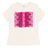 Bone Breast Cancer Brushstrokes Ladies Tee - texasbilliewilder