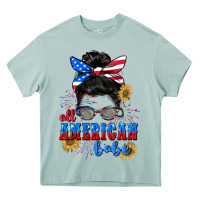 All American Babe 4th Of July Heavy Core Tee | Teevron