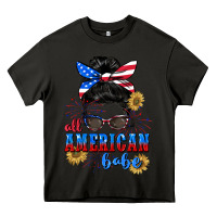 Asphalt All American Babe 4th of July Heavy Core Tee - CowGirlArtShop