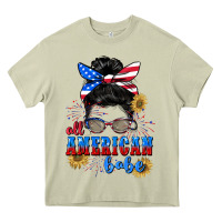 Mossy All American Babe 4th of July Heavy Core Tee - CowGirlArtShop