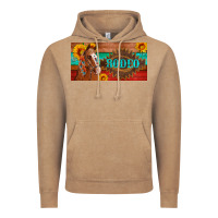 Vintage Coffee aztec horse cactus and sunflowers license plate template Vintage Hoodie - Artiststas