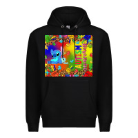 Black Autism awareness with stitch tumbler Premium Hoodie - TumblerDesignByShophia