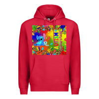 Cardinal Autism awareness with stitch tumbler Premium Hoodie - TumblerDesignByShophia